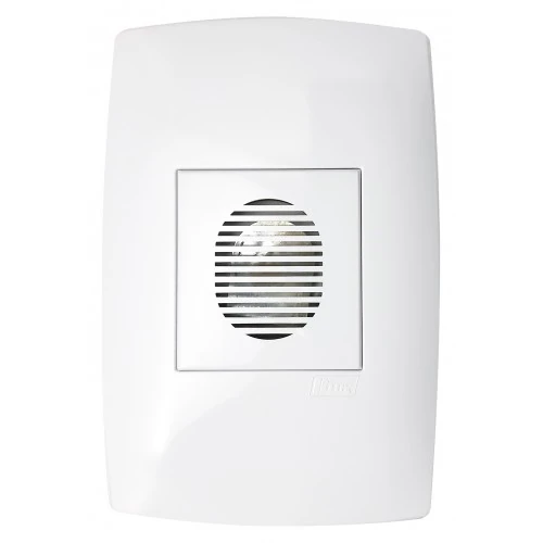 Cj Campainha Cigarra 4x2 - Blux Home Branca - 10634-8