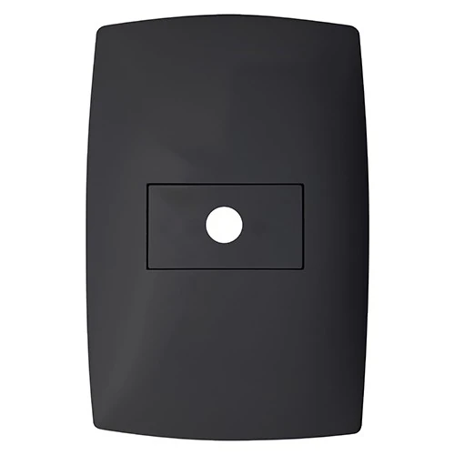 Cj Placa Furo Horizontal 4x2 - Blux Home Grafite - Bh10483-3gf
