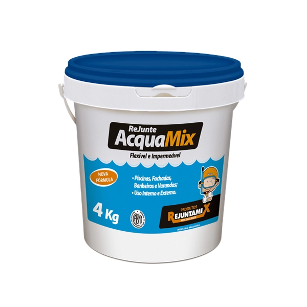 Rejunte Cimentício Aditivado Azul Celeste 4 Kg Rejuntamix