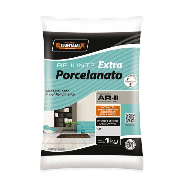 Rejunte Cimentício Crema Marfil 1 Kg Rejuntamix
