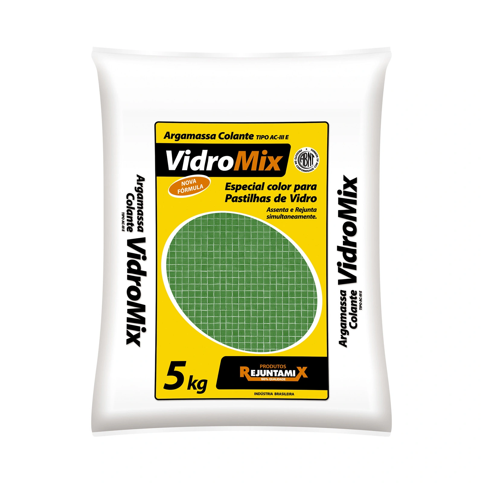 Argamassa Pastilhas e Mosaicos Interno e Externo 5kg Azul Piscina Rejuntamix