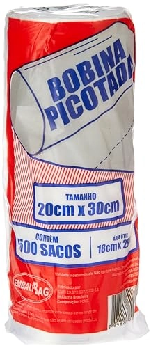 Bobina Picot Embalixo 20x30 500un