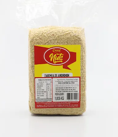 Amendoim Nuts Farofa Vacuo 1,005kg