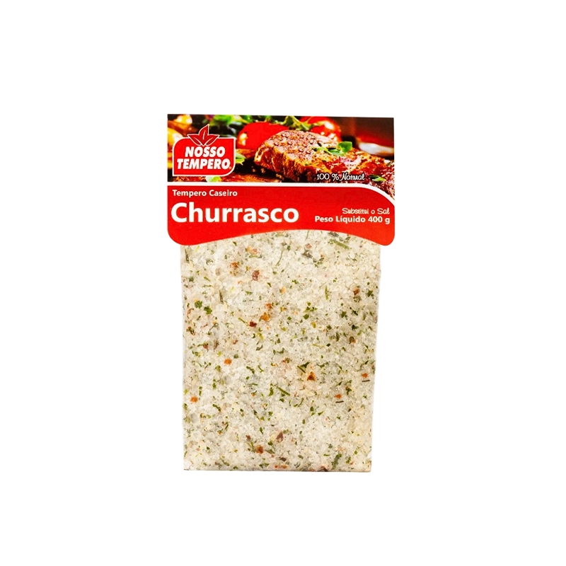 Tempero Nosso Tempero 400 Gr Churrasco Und
