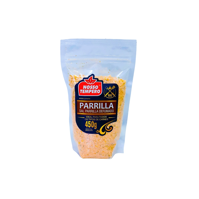 Sal Parrilla Nosso Tempero Defumado Fecha Facil 450g