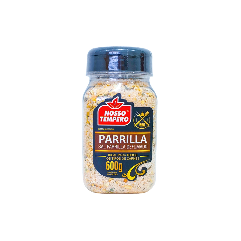 Sal Parrilla Nosso Tempero Defumado 600g