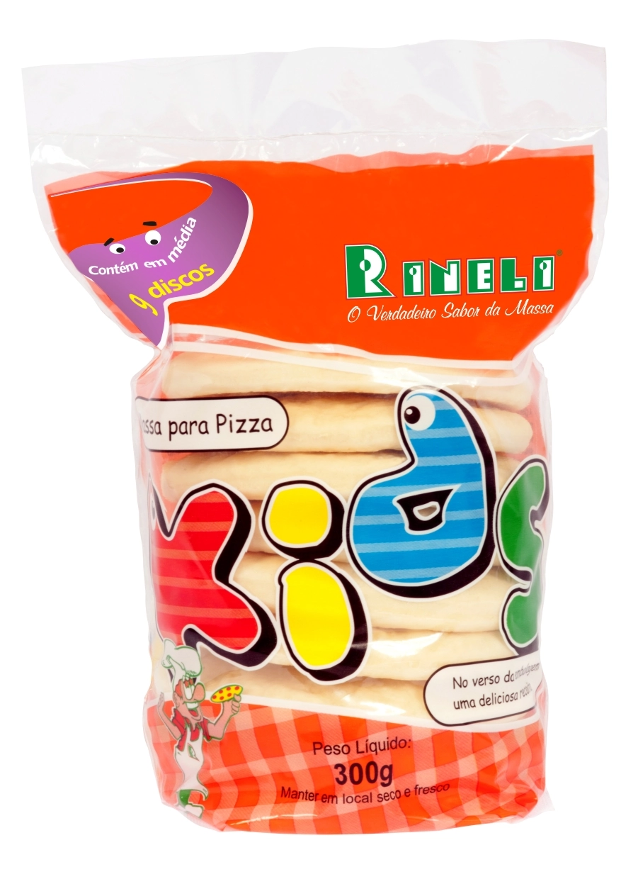 Massa Para Pizza Kids 300g Rineli