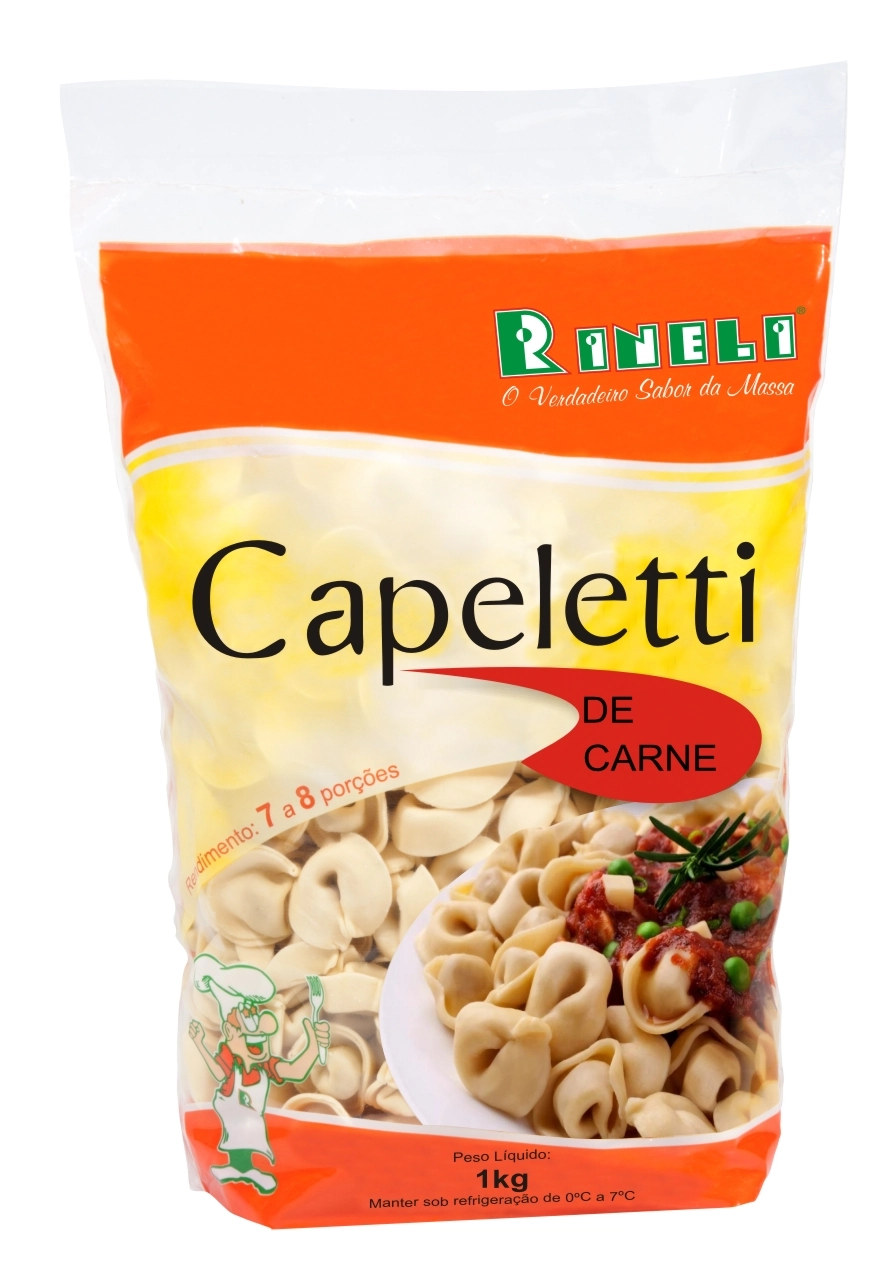 Capeletti De Carne 1kg Rineli