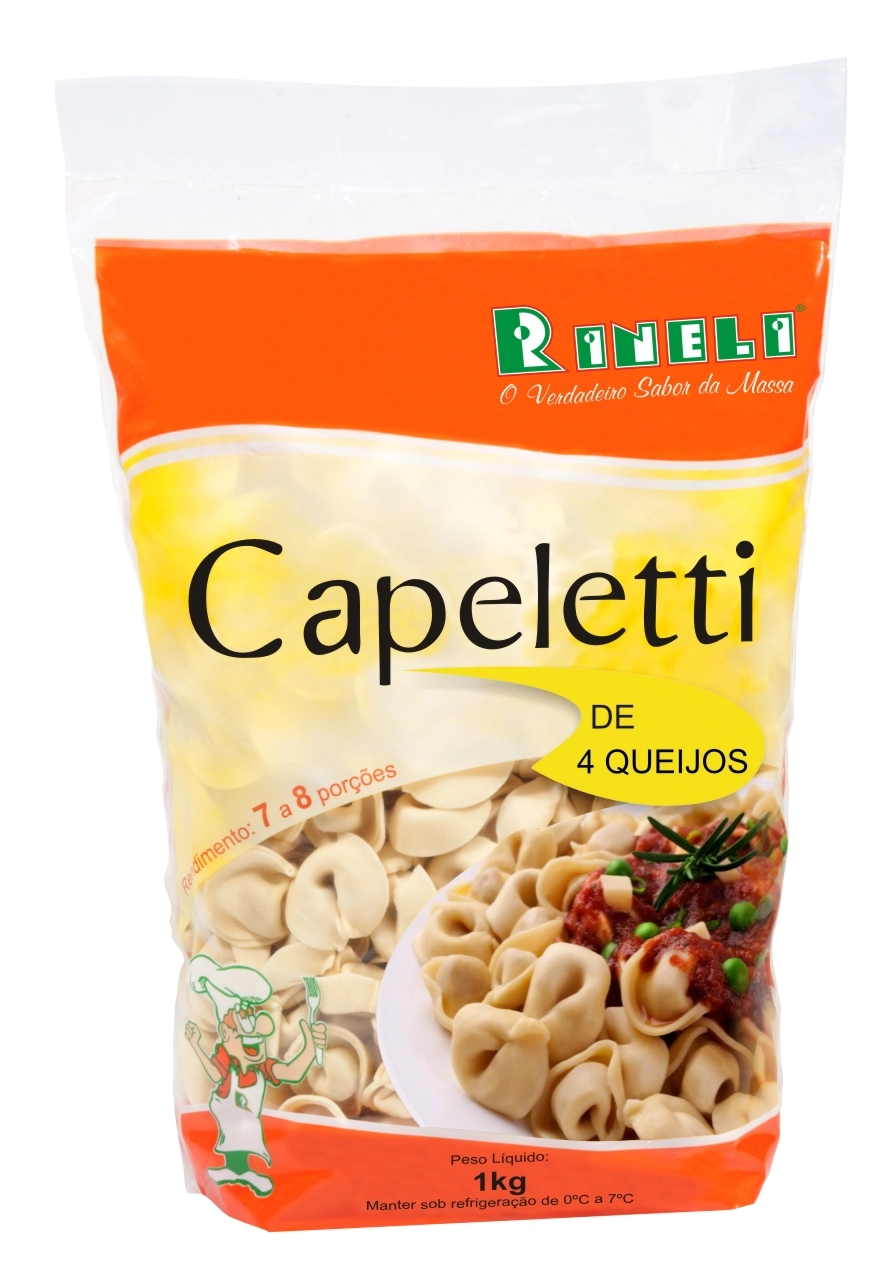 Capeletti De 4 Queijos 1kg Rineli