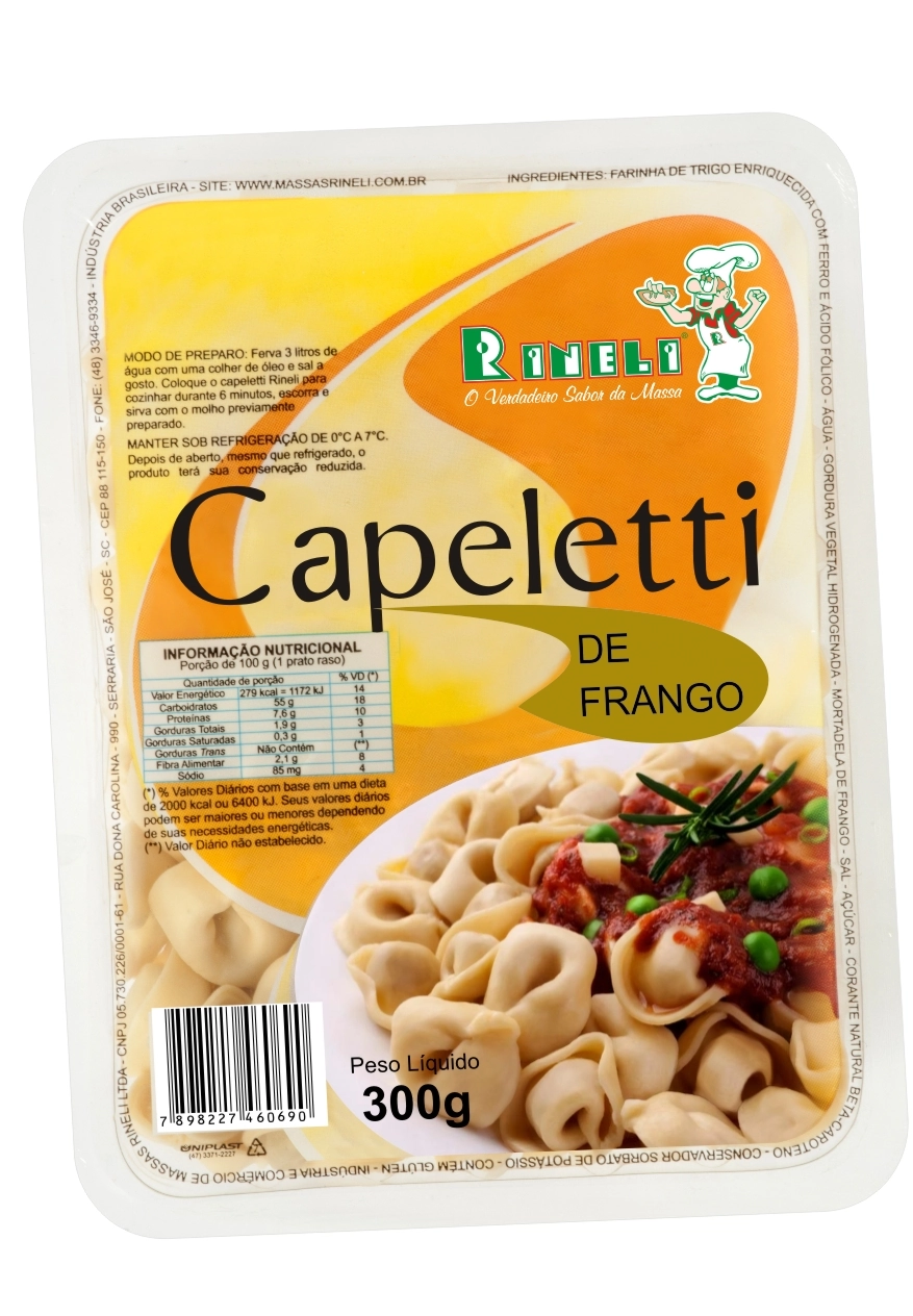 Capeletti De Frango 300g Rineli