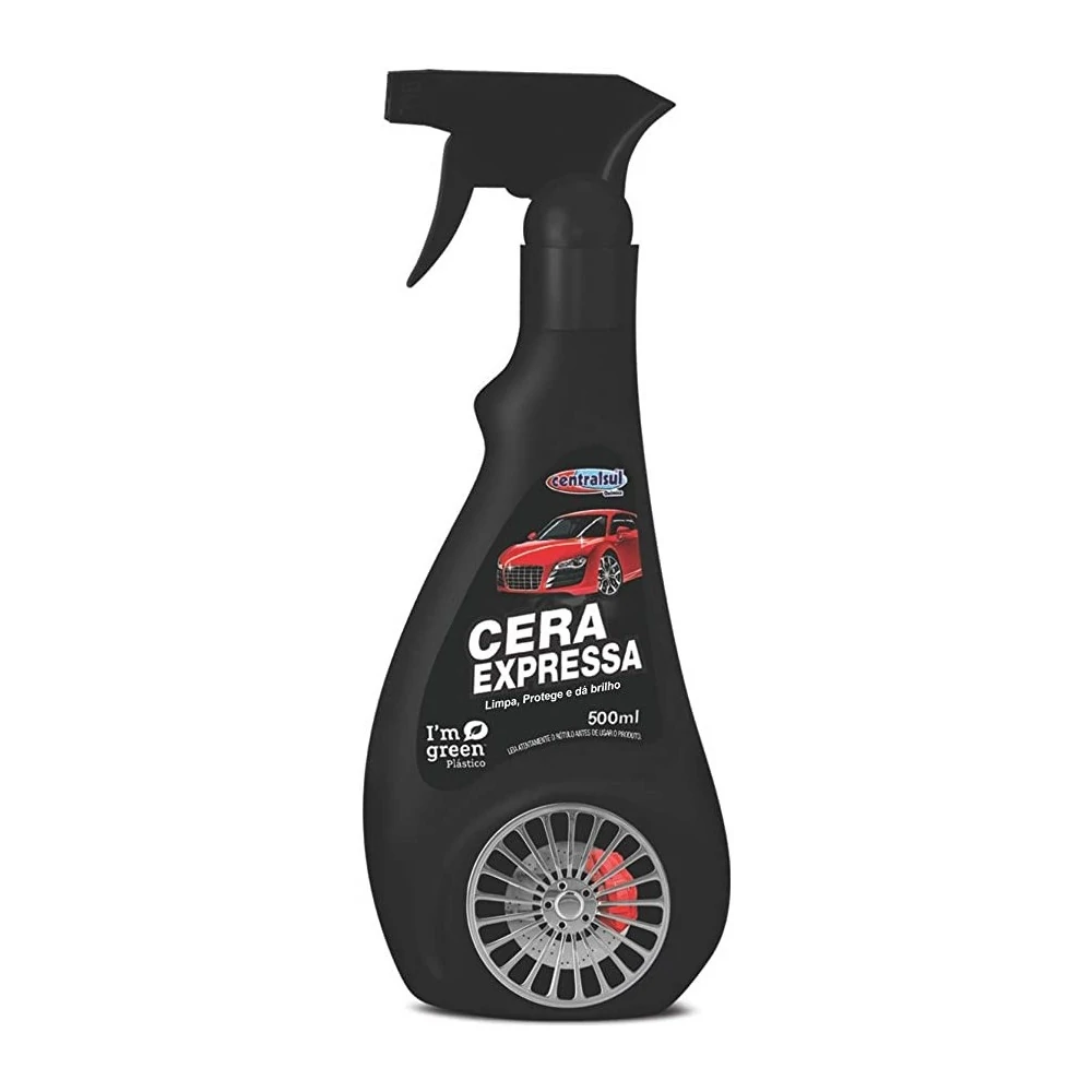 Cera Líquida Expressa Spray Com Carnaúba 500ml Centralsul