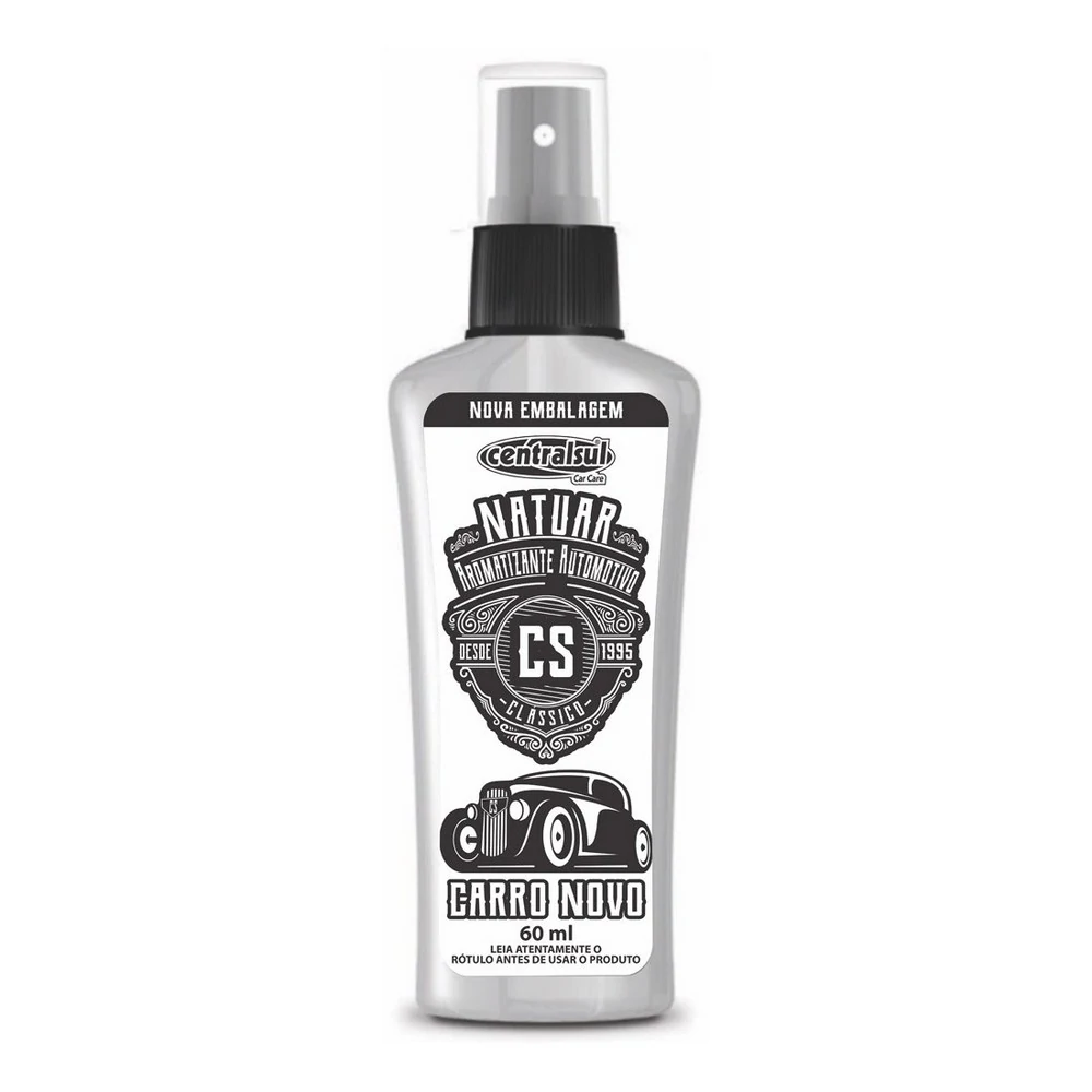 Aromatizante Spray 60 Ml Carro Novo .
