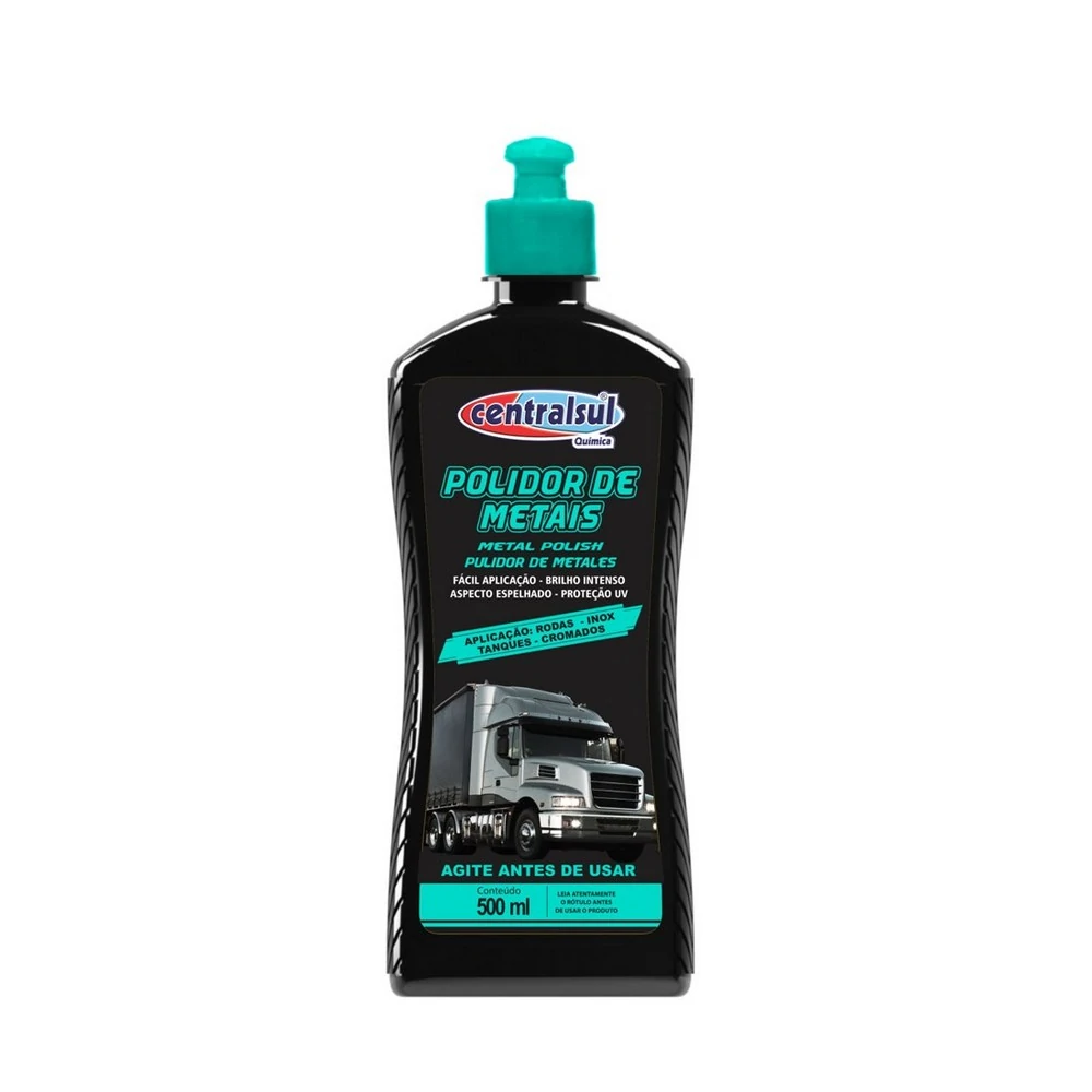 Polidor Metais 500ml Líquido - CENTRALSUL 0148091