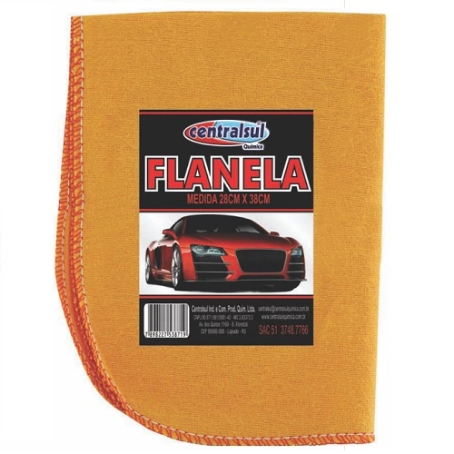 Flanela 28X38cm - CENTRALSUL 604