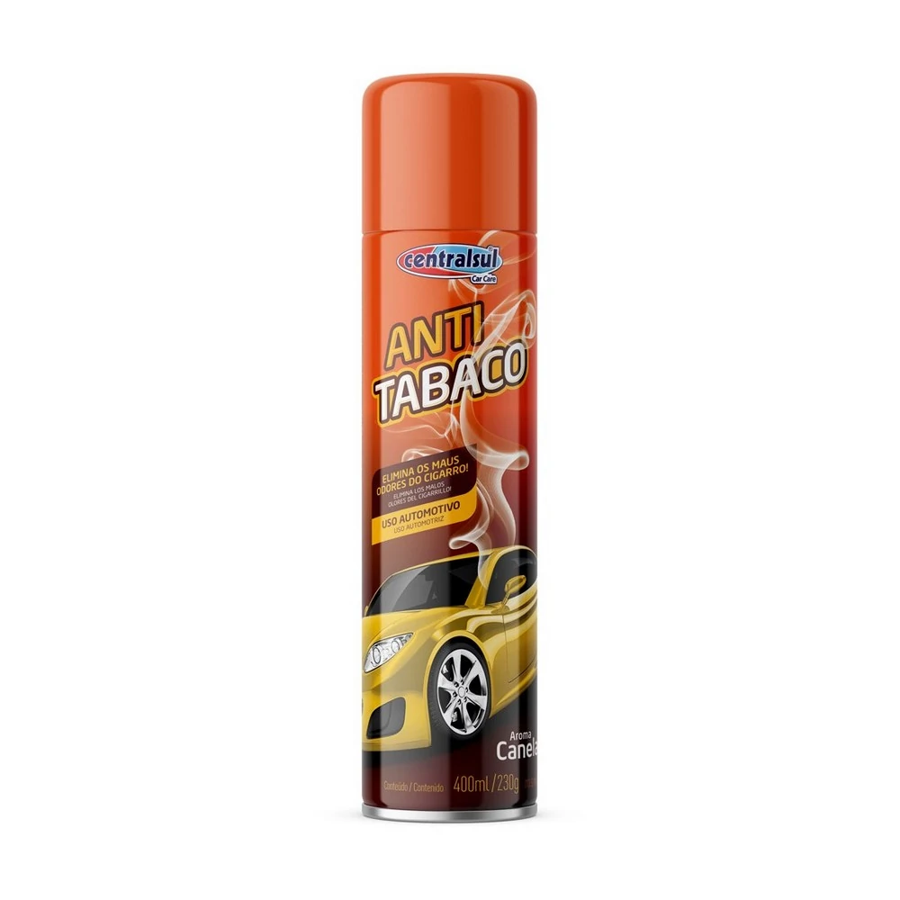 Aromatizante Anti Tabaco Spray 400ml - CENTRALSUL 136999