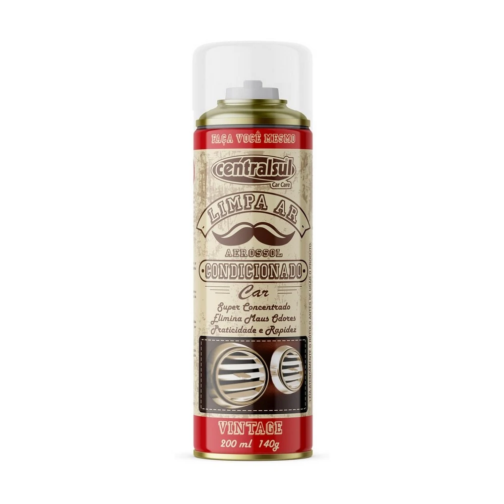 Limpa Ar-condicionado Vintage 200ml 140g - CENTRALSUL 157570