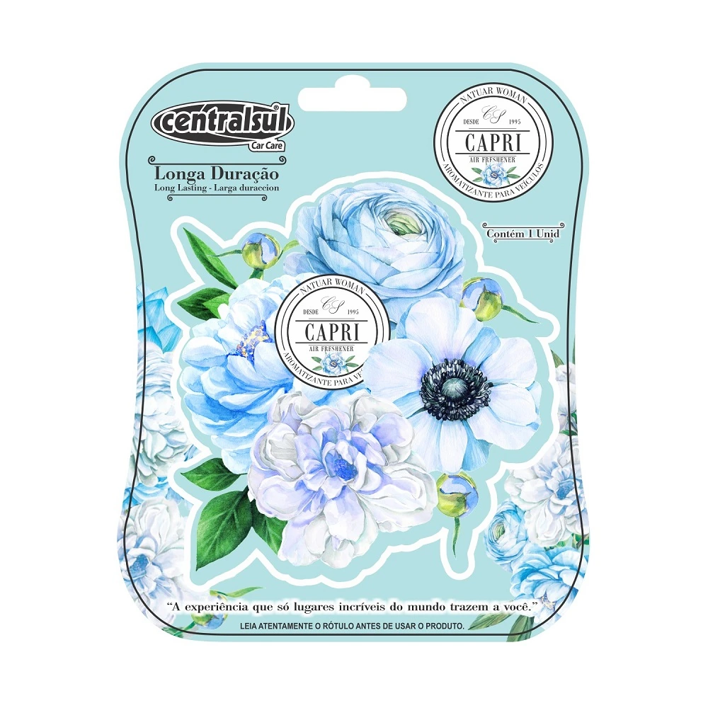 Aromatizante Miniatura Woman Capri Sachê - CENTRALSUL 166901