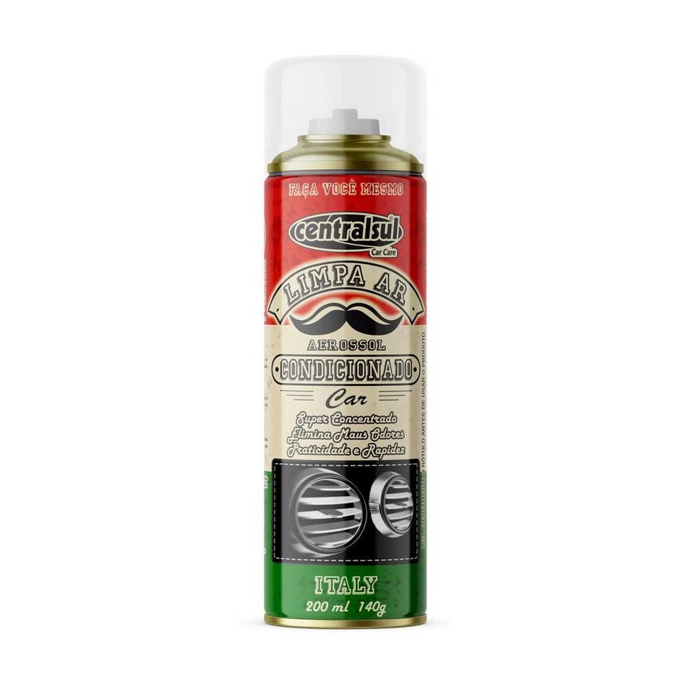 Limpa Ar-condicionado Italy 200 ml 140g - CENTRALSUL 170690