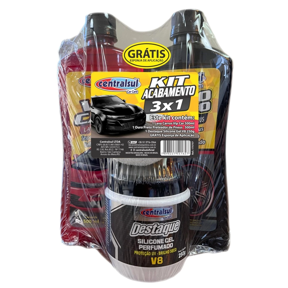 Kit Acabamento 3 em 1 - CENTRALSUL 175897