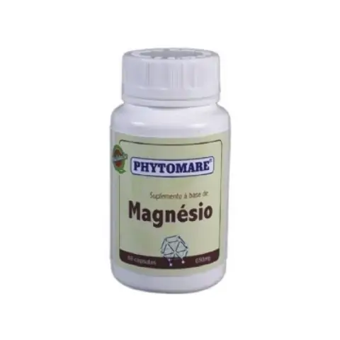 Magnesio 650mg Com 60 Capsulas