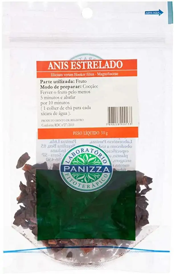 Cha Anis Estrelado 30g Panizza