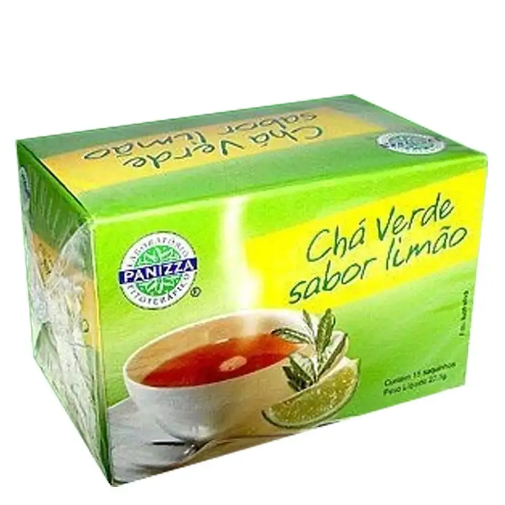 Cha Verde Sabor Limao Sache Panizza