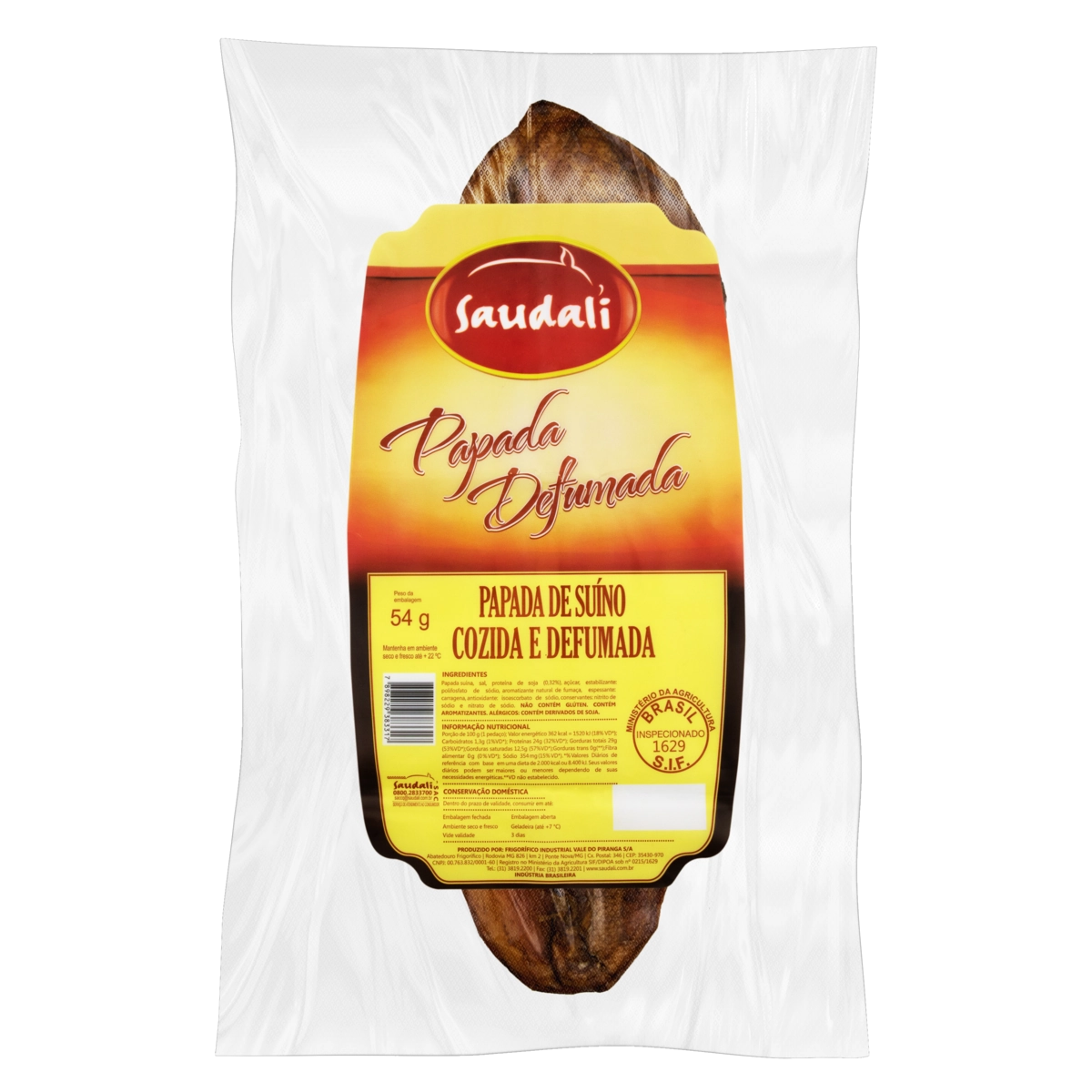 Papada Suína Defumada Saudali