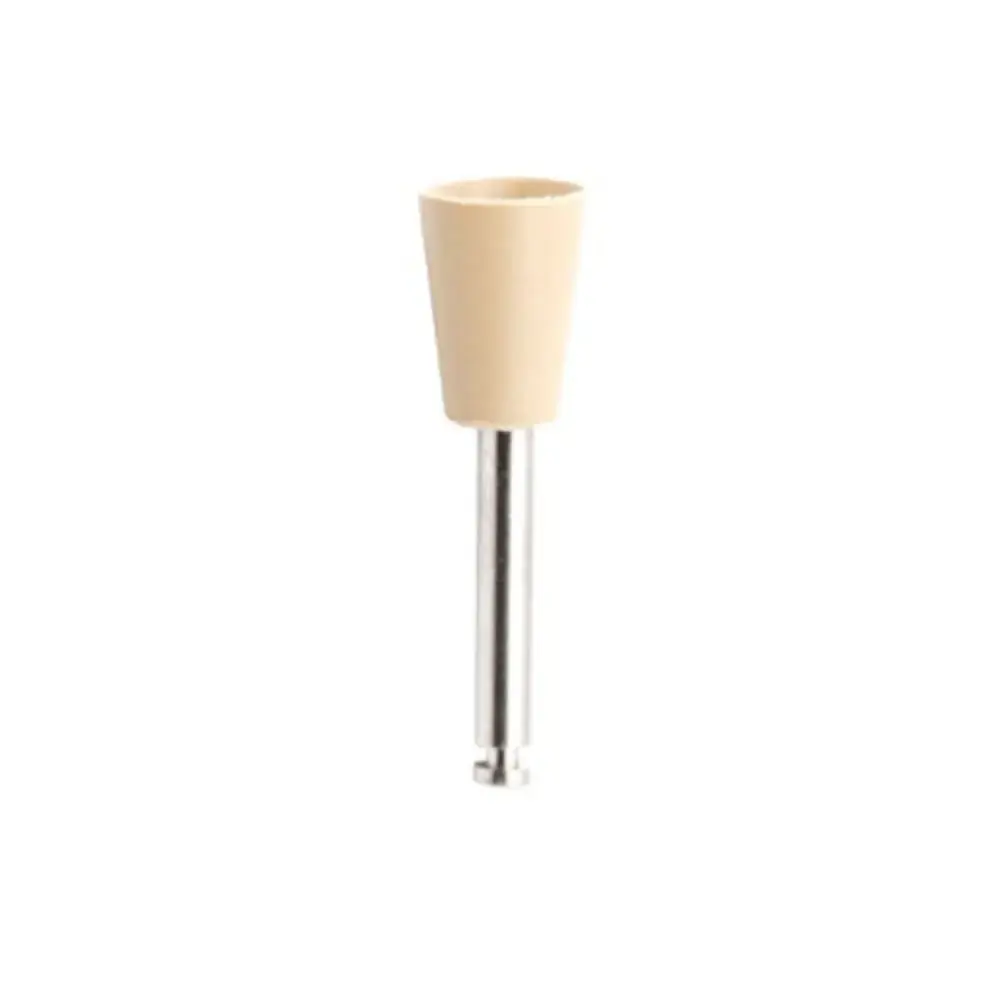 Ponta de Silicone Polimento Amalgama CA - Microdont - Bege (Cód. 25.8144)