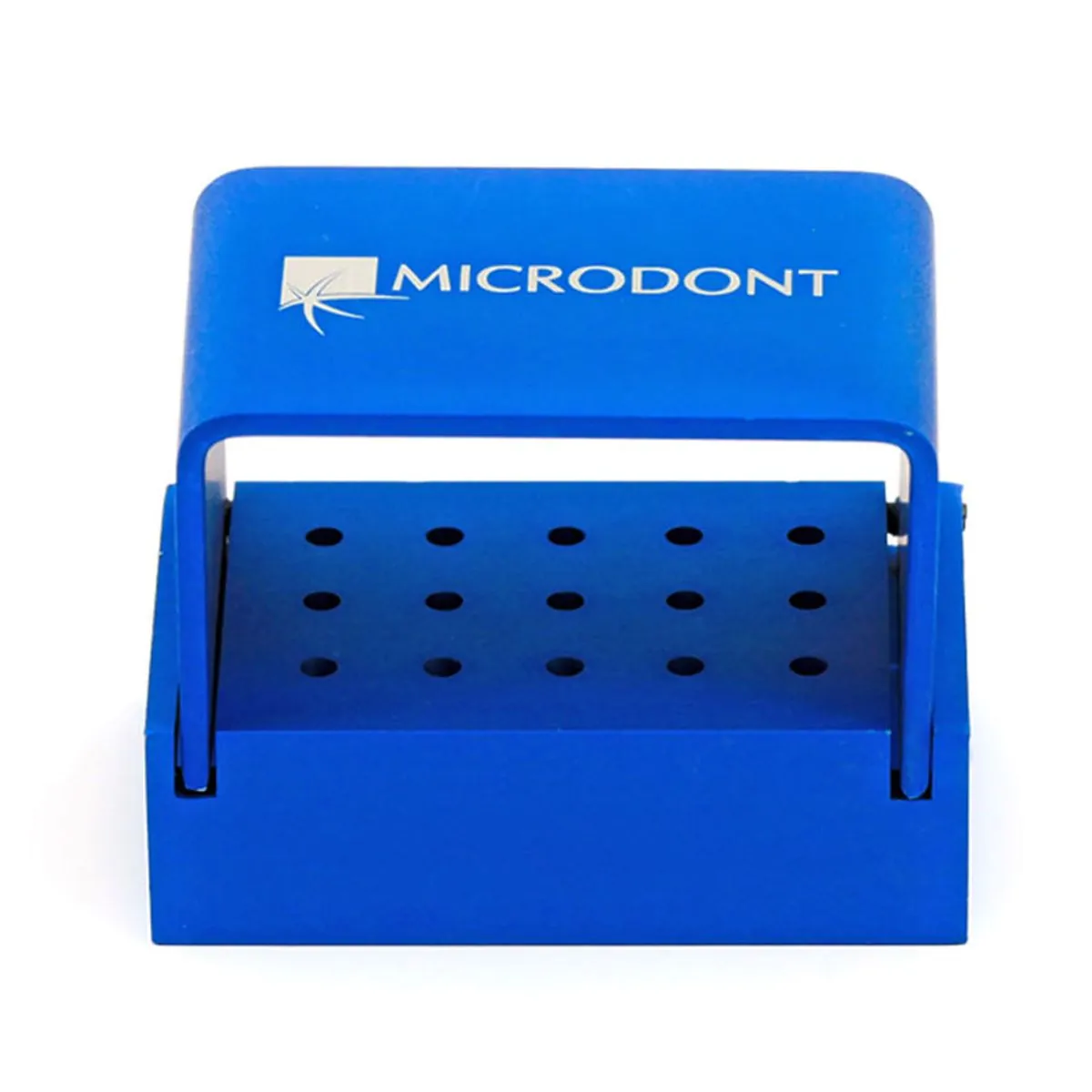 Broqueiro 15 Furos FG - Microdont - Broqueiro 15 Furos FG Azul - Microdont