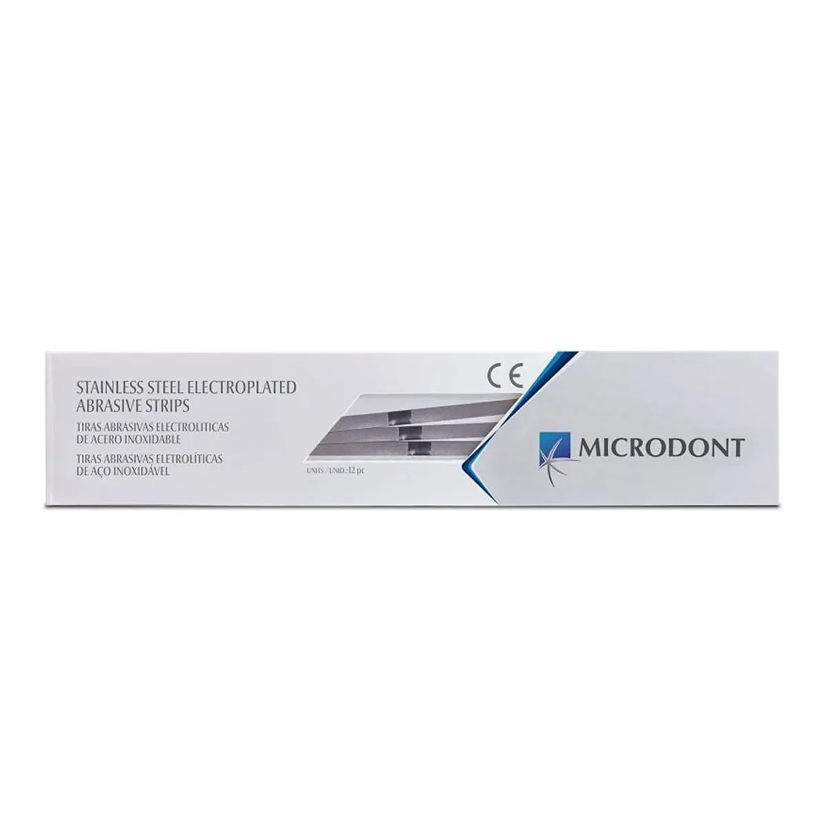 Tira de Aço - Microdont - Tira de Aço 2,5mm com 12 - Microdont