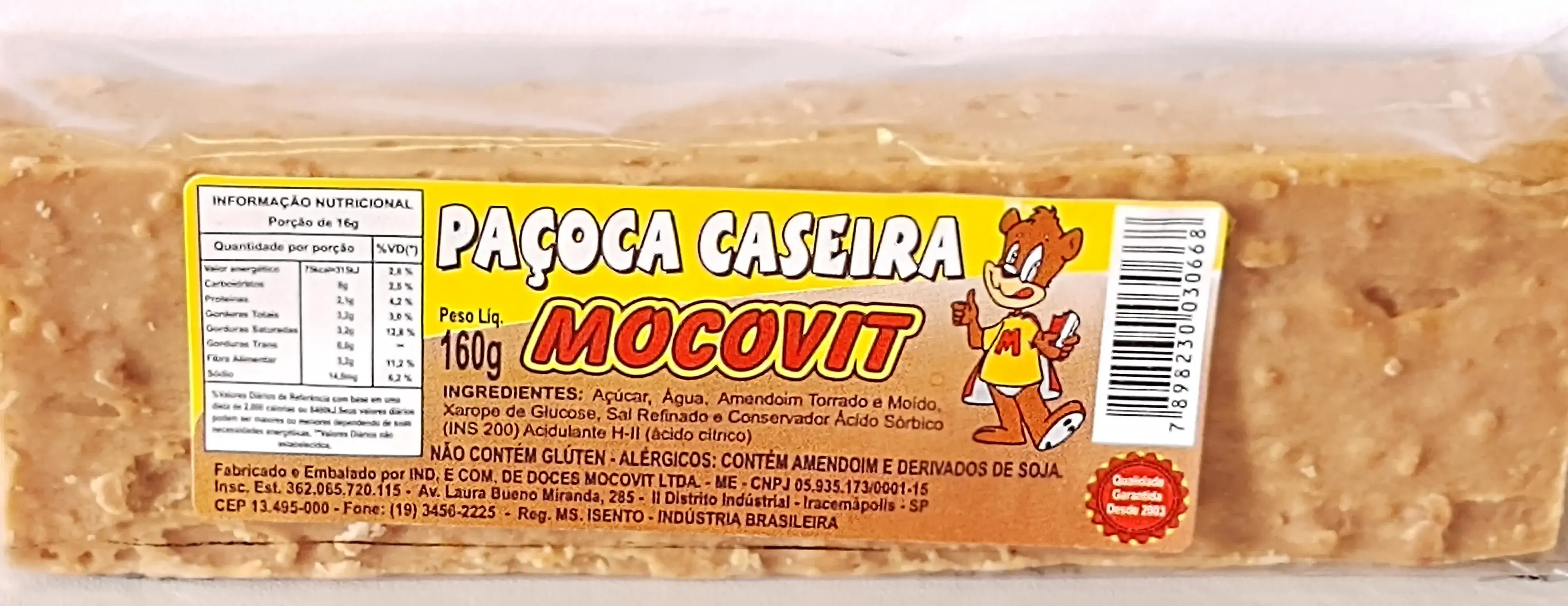 Doce Chocopé Mocovit 160g