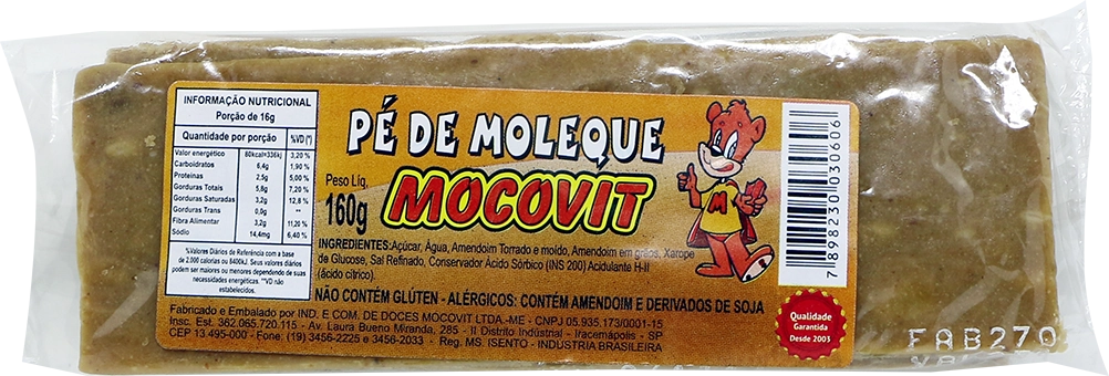 Doce Pe De Moleque Mocovit