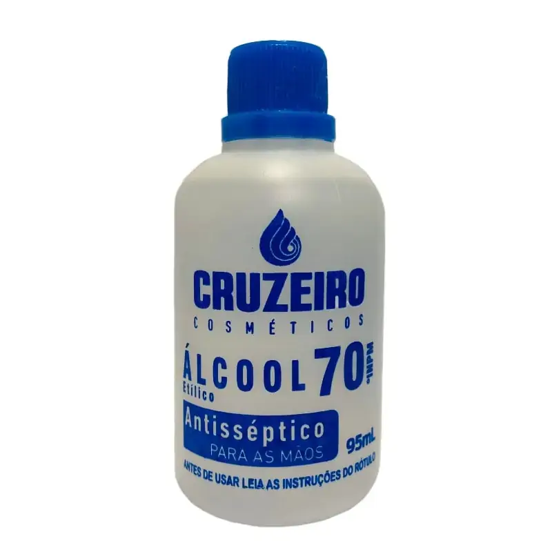 Alcool Cruzeiro 70gl Anti Septi 95ml