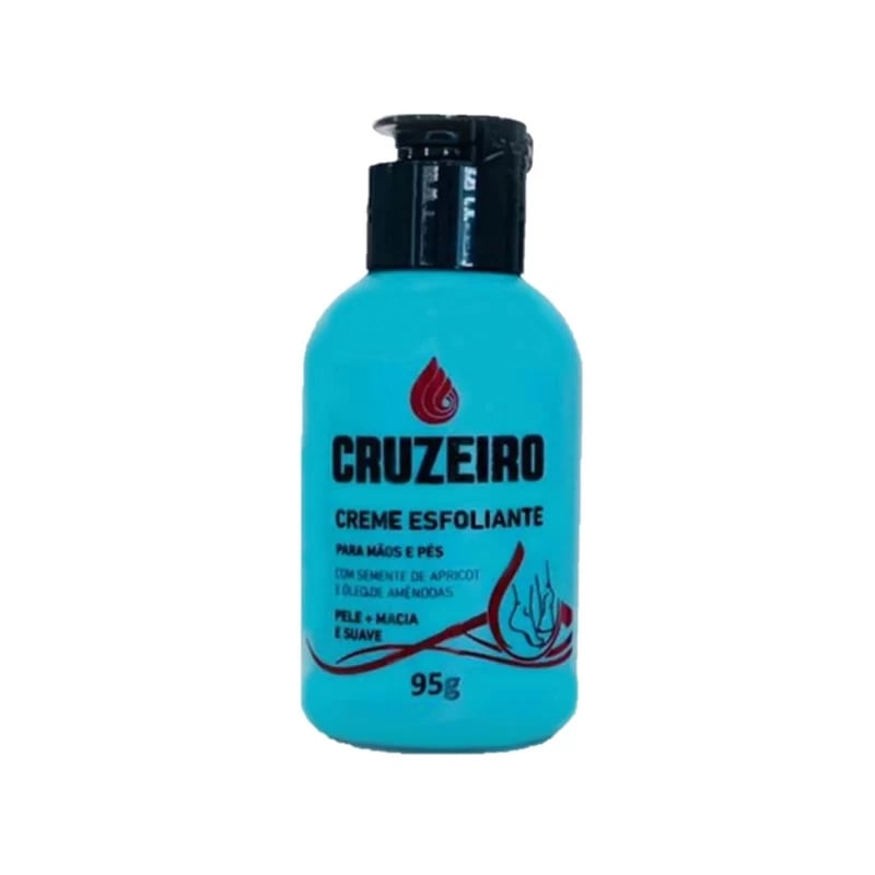 Creme Esfoliante Para Pes E Maos 95g Cruzeiro