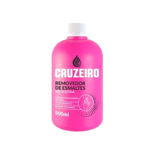 Removedor De Esmalte 500ml Sem Acetona Cruzeiro