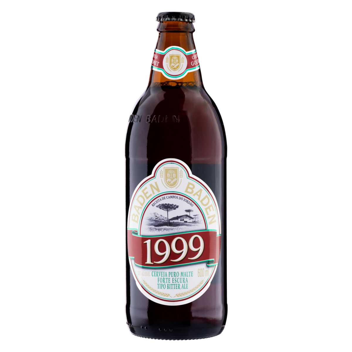 Cerveja Bitter Ale Puro Malte 1999 Baden Baden Garrafa 600ml