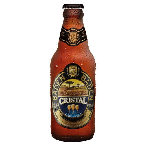 Cerveja Pilsen Cristal Baden Baden Garrafa 300ml