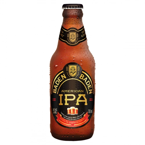 Cerveja American Ipa Puro Malte Baden Baden Garrafa 300ml