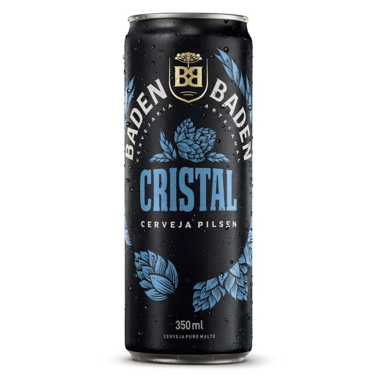 Cerveja BADEN BADEN Cristal Pilsen Lata 350ml