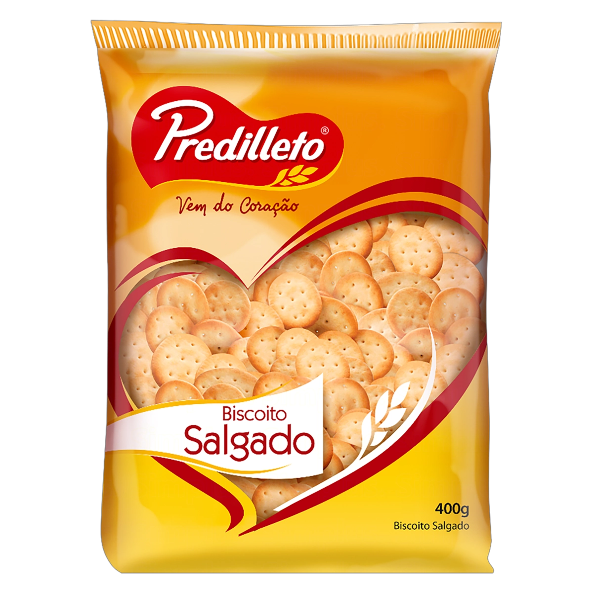 Biscoito Salgado Predilleto Pacote 400g