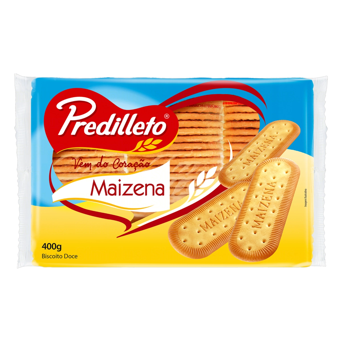 Biscoito Maisena Predilleto Pacote 400g