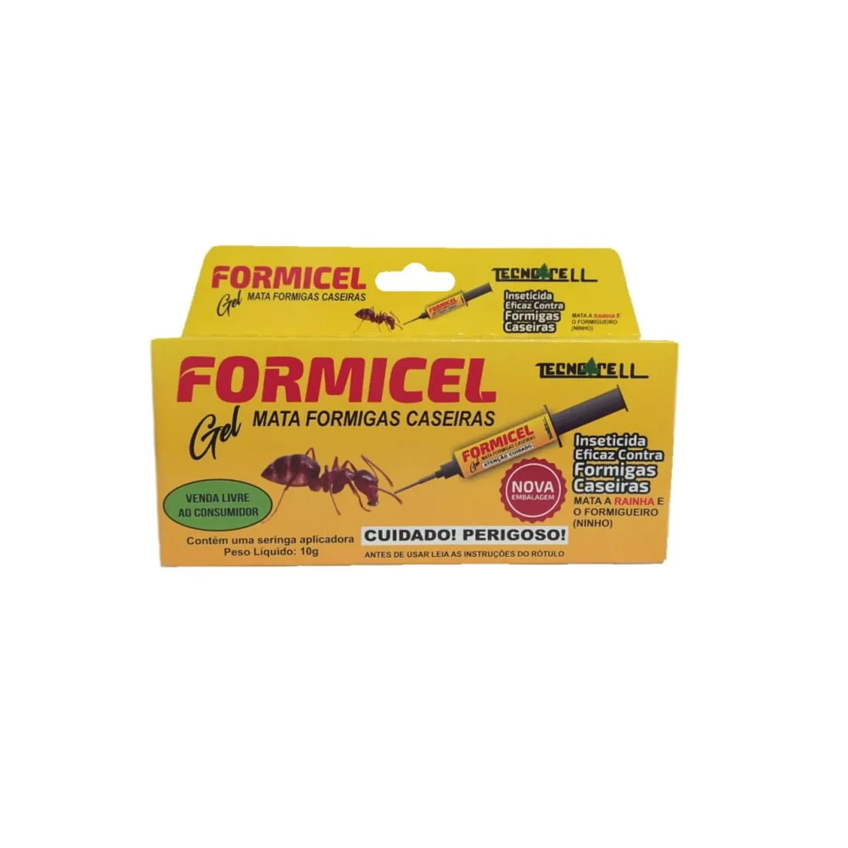 Inseticida Em Gel Para Formigas Formicel Tecnocell