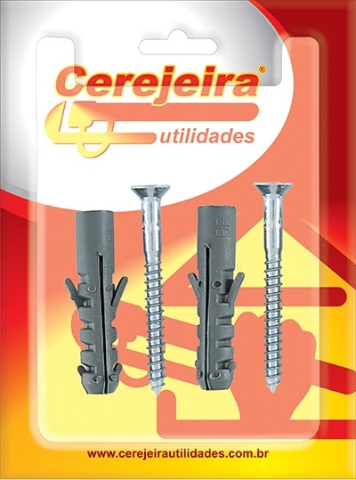 Parafuso Cerejeira C/bucha N10 C/2
