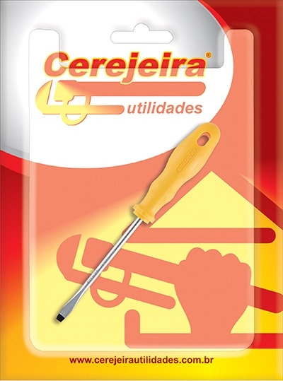Chave De Fenda Cerejeira Tamanhos