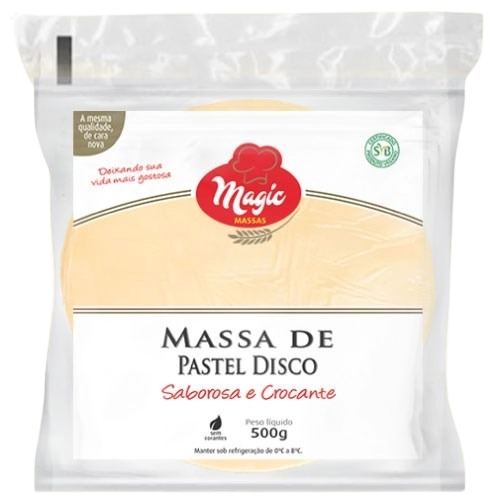 Massa Pastel Magic Massas Discao