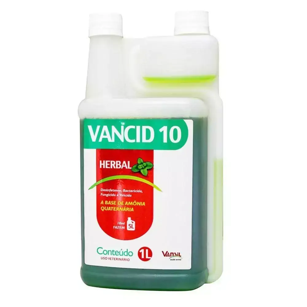 Desinfetante Vancid 10 Herbal Vansil 1L