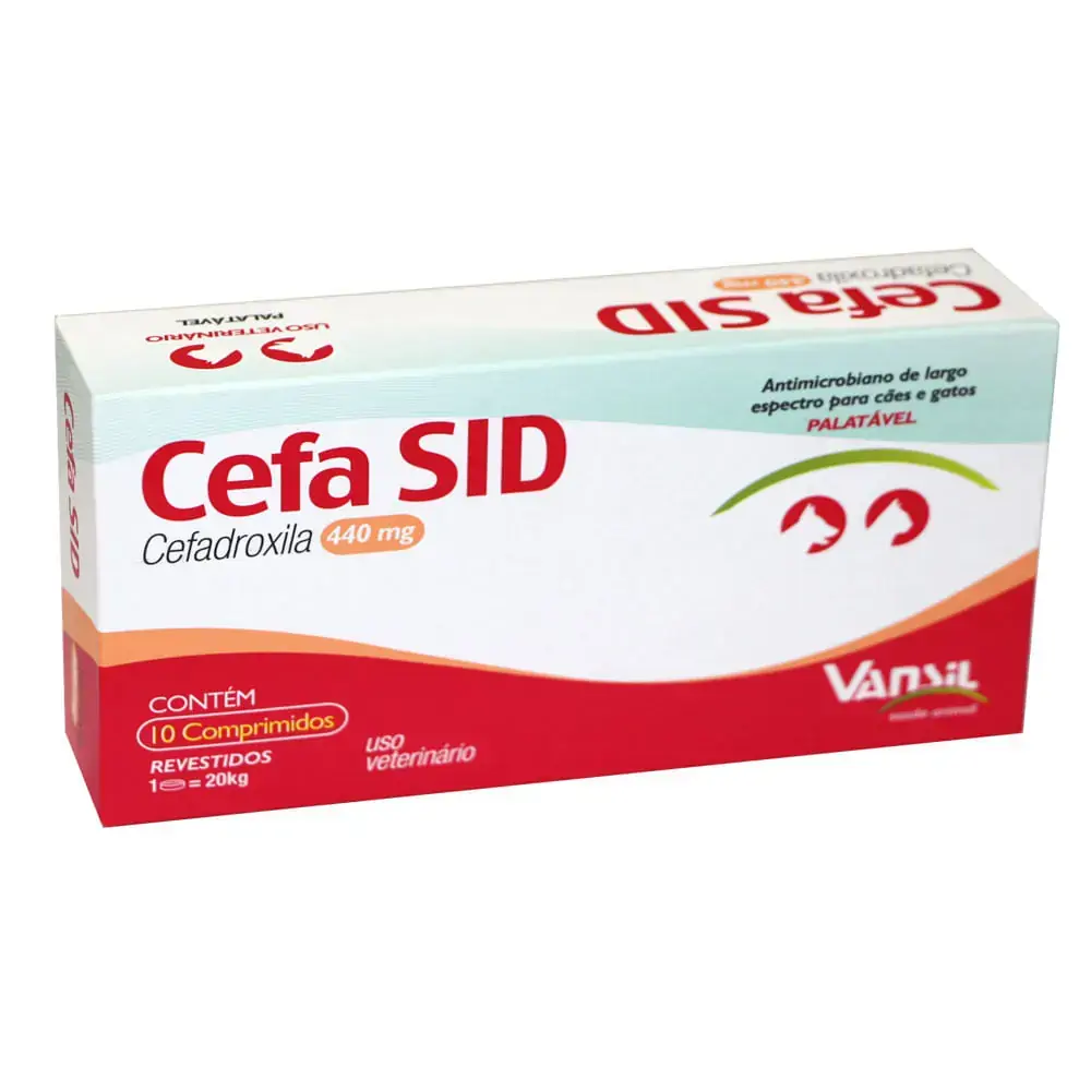 Cefa Sid 440mg 10 Comprimidos