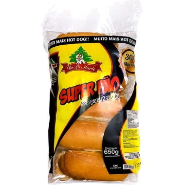 Pão Super Dog Delamarie 650g