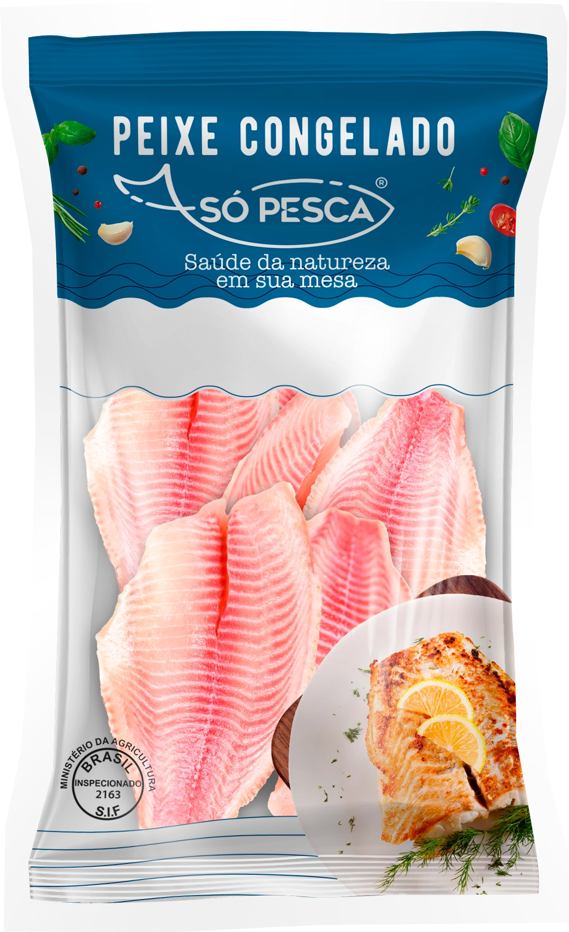 Pesc File Tilapia So Pesca 800 Grs