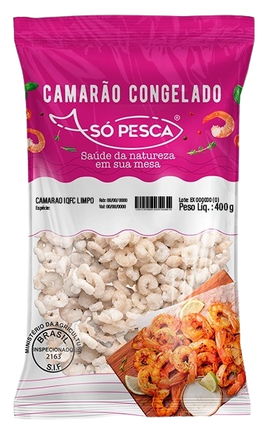 Pesc Camarao So Pesca 7 Barra 400grs